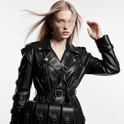 Anya动态瞬间：风中凌乱的金发与稳固的防御姿态